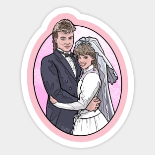 Scott & Charlene's Wedding Sticker